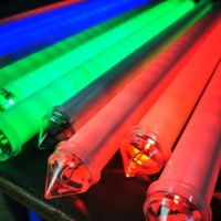 Tube lumineux LED effet pluie de météores 20 mm, indice de protection IP65 et IP68, pour décorations de Noël