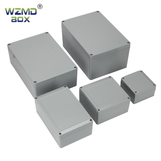 IP67 Waterproof Aluminum Die Cast Junction Box | Weatherproof, Dustproof Electrical Enclosure | Various Dimensions Available