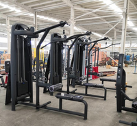 ASM-T1057 Machine de tirage vertical et de rameur à résistance commerciale - Équipement de gym robuste en acier