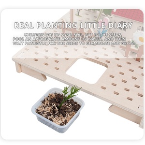 Juguete Educativo de Madera Montessori para Jardín, Juego de Mesa de Cultivo de Plantas para Niños y Niñas - Product Image 5