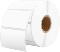 Rollo de Etiquetas Adhesivas Térmicas Impermeables y Resistentes al Aceite Directo de Fábrica para Promoción de Supermercados y Etiquetas de Embalaje