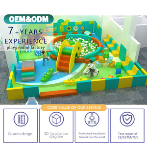 Parque Infantil Interior de Alta Calidad con Temática Forestal, Equipo de Juego Suave Comercial para Niños, Parques Infantiles Interiores Pequeños en Venta - Product Image 3