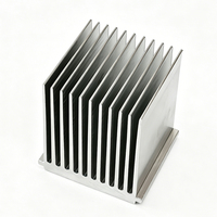 Dissipateur thermique pour processeur de puce IC haute puissance, profilés en aluminium à ailettes hautes, 34(L)*37(H)*30(C)mm