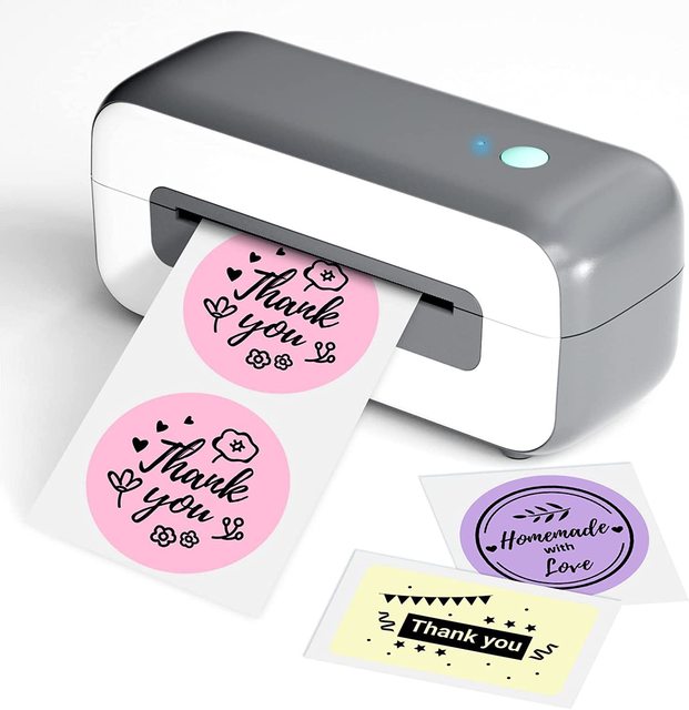 Phomemo Thermal Shipping Label Printer 4x6 Desktop Thermal Label Printer for Shipping Packages Small Business Office Home
