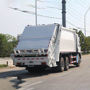Camión de Basura Isuzu 6x4 de Compresión de 22 CBM, el Más Vendido, Compactador de Basura de Carga Trasera, Transporte Eficiente de Residuos en Venta - Product Image 6