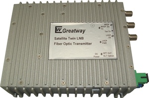 L-Band <strong>Digital</strong> <strong>Satellite</strong> TV SMATV Optical <strong>Transmitter</strong> with 2 Outputs Ku Band Fiber LNB <strong>Satellite</strong> TV <strong>Transmitter</strong> <strong>Receiver</strong> - Product Image 3