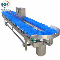 Automatische gewichtssorteer- en sorteermachine voor groenten en fruit, hoge capaciteit 160-280 stuks/min voor fruitverwerking