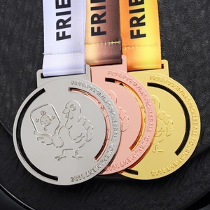 Nouvelles médailles de pickleball en métal, alliage de zinc, plaqué or, argent, cuivre, gaufrage, médailles de tournoi de pickleball à personnaliser - Product Image 6