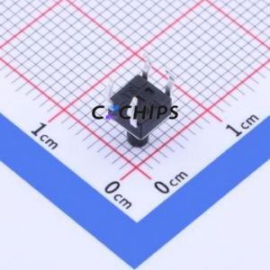 K2-1109DP-G3SW-04 Tactile Switch Through hole Component (THT)-4P,4.5x4.5mm Switch 1.8N Through Hole 4.5mm 4.5mm - Product Image 2