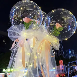 36 Inch Sinh Nhật Nguồn Cung Cấp Bên Bán Buôn Vòng Trong Suốt Bong Bóng Bong Bóng Bobo Bóng Đảng Ballons