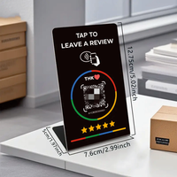 Carte NFC d'identification par radiofréquence pour les médias sociaux, commande sans contact, carte de chambre d'hôtel réutilisable, carte NFC personnalisée, échantillon de carte NFC
