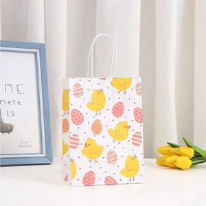 Hot Sale Eco-Friendly Custom Kraft Paper Bags Reusable Folding <b>Handbags</b> with Rope Handle Personalized Shopping Gift Bags - Product Image 6