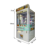 Machine de jeu d'arcade commerciale à monnayeur LiFun Factory, modèle Key Master, à jeu de poussée pour gagner des prix et des cadeaux, économique, à vendre, haute rentabilité