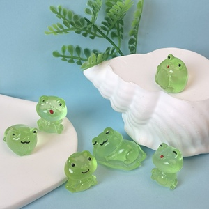 Mini Ranas de Resina, 100 Piezas, Figuras Verdes Pequeñas, Miniaturas de Plástico, Ranas Diminutas para Esconder <span class=keywords><strong>en</strong></span> el Jardín, Decoraciones para el Año Nuevo Chino - Product Image 2