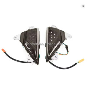 Luz Intermitente Delantera LED para Motocicleta <span class=keywords><strong>KAWASAKI</strong></span> <span class=keywords><strong>NINJA</strong></span> 250 300 400 650 1000SX ZX6R ZX25R Z1000SX ER6F, Lámpara Indicadora Intermitente - Product Image 5