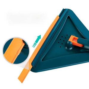 Di alta qualità retrattile microfibra pulitore per la polvere finestra attrezzatura per il lavaggio regolabile triangoli Mop con tergipavimento - Product Image 3