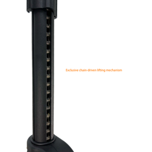 WP-164B-2 + T-BAR-3 nhôm kim loại Chiều cao có thể điều chỉnh Crank-up chiếu sáng đứng với T-Bar và ổn định cơ sở - Product Image 4