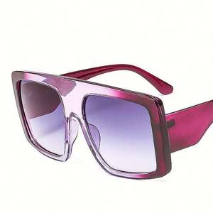 Gafas de Sol de Moda con Marco Grande y Diseño de Leopardo Vintage, Protección UV400, Gafas de Sol Cuadradas Extra Grandes para Mujer, Novedad 2021 - Product Image 6