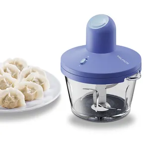 kitchen home use mini meat grinder chopper machine high speed multi-purpose electric meat chopper