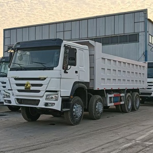 Fabrika Çıkışlı HOWO Damperli Kamyon Arka 8 Tekerlekli Sağdan Direksiyonlu Opsiyonel Afrika İnşaatları İçin İdeal - Product Image 2