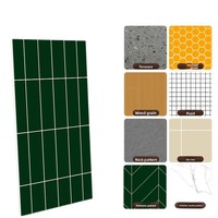 Panneau mural de toilette SPC en composite pierre-plastique, étanche et ignifuge, avec système de fixation à boucle, style moderne, système de verrouillage, âme en peuplier
