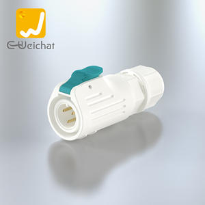 E-Weichat LP-12 2/3 штырь пластиковый проводной винт Круглый Водонепроницаемый авиационный штекер - Product Image 4