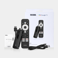 Mecool KD3 4K TV Stick S905Y4 2GB+8GB Compatible con AV1 Smart TV Dongle 5G Wifi Android 11 Certificado por Google Set-top Box TV Stick