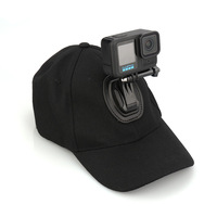 Vente en gros Compatible Action Camera Holder Mount Hat Bracket Casquette de baseball pour GO 2- One X2 One R- DJI Action 2