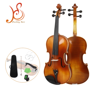 Accesorios de ébano de madera maciza de abeto de <span class=keywords><strong>16</strong></span> <span class=keywords><strong>pulgadas</strong></span>, examen de grado para principiantes de <span class=keywords><strong>Viola</strong></span>, violín hecho a mano 4/4 - Product Image 1
