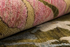 Premium Hand Knotted Jacquard Tibetan Wool Silk Area Carpet Handmade Luxury Eco-friendly Non-Slip Rug for Residential Commercial - Product Image 5