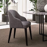 Chaise de salle à manger moderne JP avec dossier confortable - Conception durable pour la maison, le bureau et la salle à manger