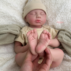 CE chứng nhận nghệ sĩ cấp loulou tái sinh búp bê bán buôn sống động như thật trẻ sơ sinh bé gái/cậu bé búp bê ODM tùy chỉnh thiết kế - Product Image 6