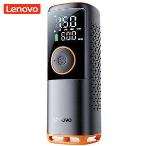 Compresseur d'air pour pneus de voiture rechargeable 6000 mAh avec affichage LED et arrêt automatique - Product Image 1