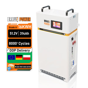 แบตเตอรี่พลังงานแสงอาทิตย์ EU PL Stock 48v พลังงานทดแทน พาวเวอร์แบงค์ 51.2v 314ah ชุดแบตเตอรี่ 15kwh 16kwh แบตเตอรี่ลิเธียมไอออน 51.2V300AH - Product Image 3