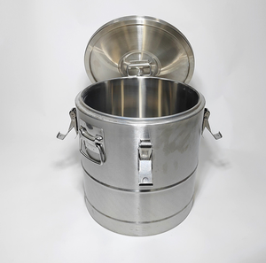 DFC1005 Conteneur Isotherme Commercial en Acier Inoxydable Extra Large pour Soupe, Marmite de Cuisson Antiadhésive de Grande Capacité pour Cuisine, Grand Baril Isotherme - Product Image 1