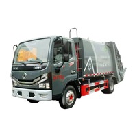 Nouvelle Arrivée Camion Compacteur de Déchets Sanitaire ISU ZU 8m³, Camion Compacteur de Déchets Urbains Vente Directe Usine