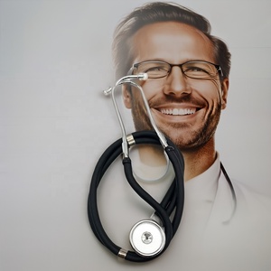 Misuratore di Pressione Sanguigna Manuale in Acciaio con Stetoscopio per Uso Medico - Product Image 2