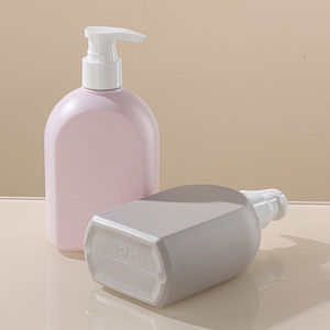 Chai nhựa dẹt PE 300ml, bao bì mỹ phẩm cao cấp, chai kem chống nắng, chai dầu gội tùy chỉnh in logo - Product Image 4