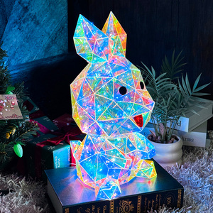 Giáng sinh tưởng tượng sáng trang trí đèn thỏ hình đèn <span class=keywords><strong>LED</strong></span>-Quà tặng lãng mạn lễ hội không khí nhà đèn - Product Image 3