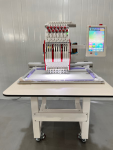 Máquina de Bordar Comercial Compacta y Eficiente para Prendas de Moda y Servicios de Bordado - Product Image 4