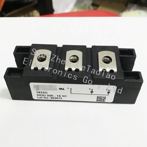 स्टॉक इलेक्ट्रॉनिक्स घटक इग्ज़ेट मॉड्यूल डायोड थारिस्टर ट्रांजिस्टर मोज़फेट लिक चिप्स <span class=keywords><strong>MDD72</strong></span>-16N1B - Product Image 2