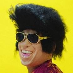 Disfraz de cabeza de bomba de Elvis WIT - Product Image 1