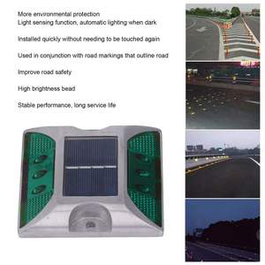 Marcadores Reflectantes de Alta Visibilidad para Pavimento, Resistentes, Tipo Ojo de Gato, para Carreteras y Autopistas, para la Seguridad de la Delimitación de Carriles - Product Image 3