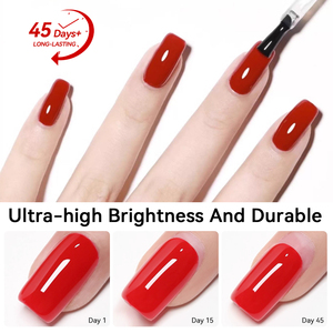 <span class=keywords><strong>LILYCUTE</strong></span> เจลเบสใส 18 มล. ความจุเยอะ ติดทนนาน พร้อมเจลท็อปโค้ทสีสดใส ติดทนนาน สำหรับร้านทำเล็บ - Product Image 5