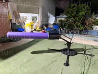 Jeu gonflable Wipeout Eliminator manuel et stimulant pour événements de carnaval, idéal pour l'extérieur et les enfants