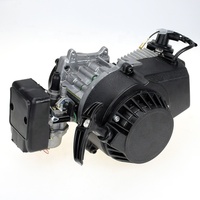 HIAORS – moteur à essence de course à 2 temps pour Mini ATV 47cc 49cc Quad Pocket Rocket Dirt Bike Kit de démarrage de traction