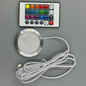 <span class=keywords><strong>Rgb</strong></span> 3W siêu mỏng 5V USB <span class=keywords><strong>LED</strong></span> ánh sáng ban đêm điều khiển từ xa đèn bàn với 3D in mô hình cho DIY Tủ Sách & Tủ gỗ đèn - Product Image 2