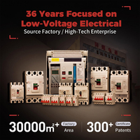 Disjoncteur intelligent ACB 1600A 3P avec affichage numérique, unité de déclenchement électronique, protection industrielle de l'alimentation 65kA AC 690V