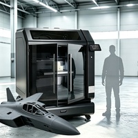 Imprimante 3D FDM grand format industrielle C6H avec 420 ° Buse haute température C pour matériaux d'ingénierie NYLON PA6-CF PPS