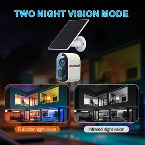 Cámara de Seguridad Solar Inalámbrica de 4 Canales, Sistema de Seguridad Solar Mini con Doble Marca 5G WIFI para el Hogar, Visión Nocturna de 4MP - Product Image 3